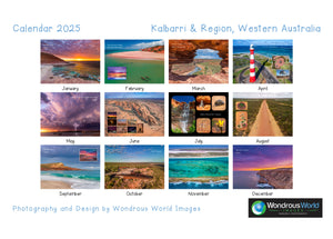 Kalbarri Calendar 2025