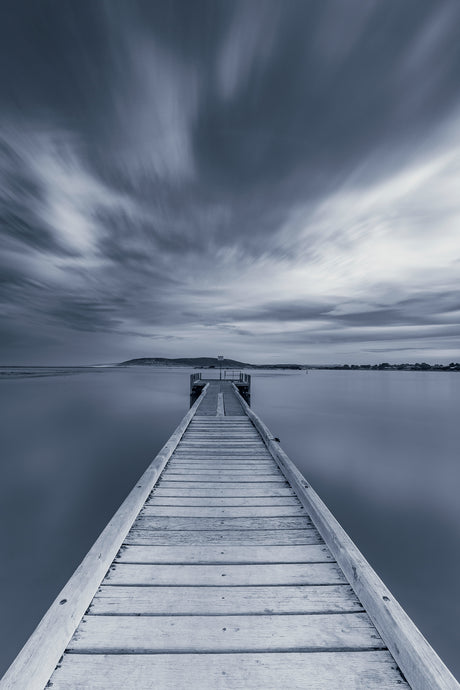 WW020 - Kalbarri Jetty BnW